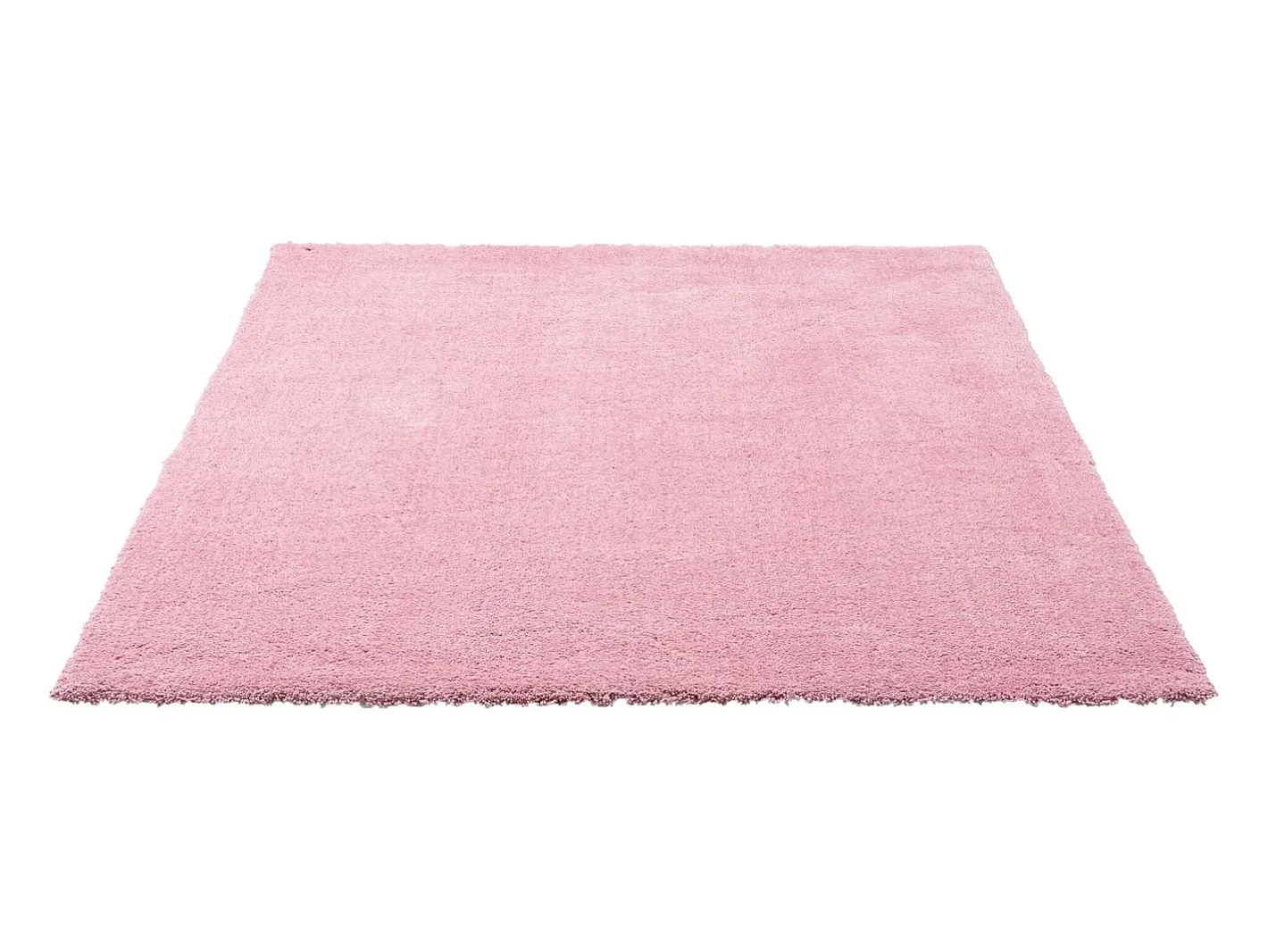 Alfombra De Salón-Alfombra Shaggy tejida a mano 140x200 cm Cozy Rosa