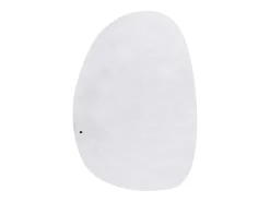 New Alfombra Shaggy tejida a mano 135x200 cm Cozy Blanco