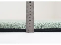 Best Alfombra Shaggy tejida a mano 140x140 cm Menta Cozy Verde almendra