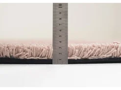 Alfombra Shaggy tejida a mano 140x140 cm Cozy Beige Outlet