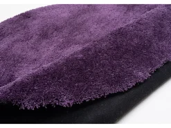 Alfombra De Salón|Alfombra Redonda-Alfombra Shaggy tejida a mano 190x190 cm Morado Cozy Violeta