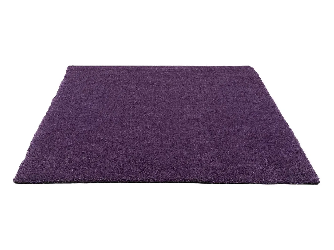 Hot Alfombra Shaggy tejida a mano 160x230 cm Morado Cozy Violeta