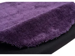 Alfombra De Salón-Alfombra Shaggy tejida a mano 80x120 cm Morado Cozy Violeta