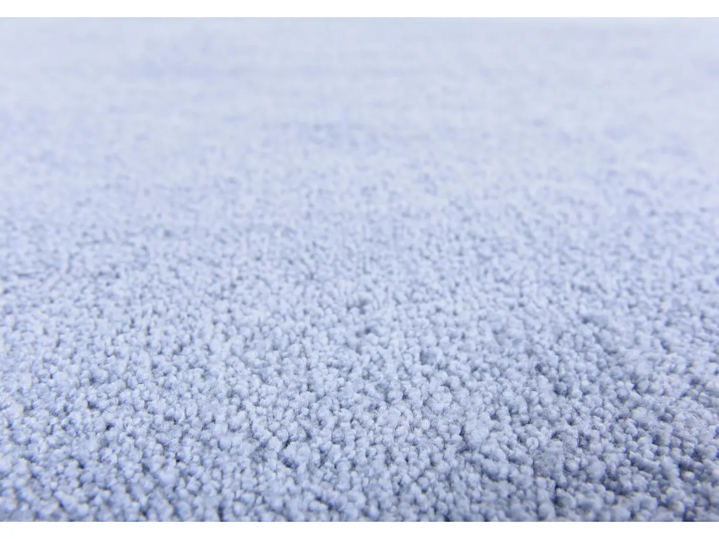 Alfombra Shaggy tejida a mano 140x200 cm claro Cozy Azul