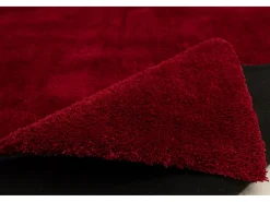 Alfombra Shaggy tejida a mano 85x155 cm Cozy Rojo Best