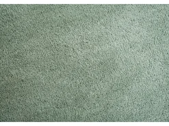 Alfombra Shaggy tejida a mano 100x100 cm Menta Cozy Verde almendra Discount