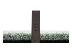 Alfombra De Salón-Alfombra Shaggy tejida a mano 190x290 cm Menta Cozy Verde almendra
