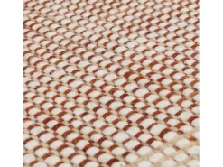 Alfombra tejida a mano, 100% lana - 160x230cm - , crema, blanco - Avalon Naranja Clearance