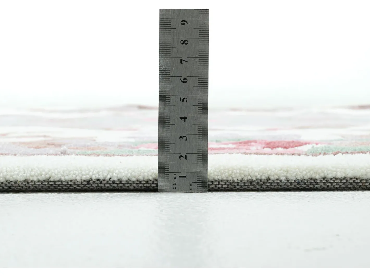 Discount Alfombra tejida a mano con borde en diseño Aubusson 120x170 cm Ming Beige