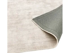 Alfombra tejida a mano de viscosa - 120x170cm - - Blade Crema
