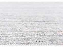 Best Alfombra tejida a mano de lana y viscosa 60x90 cm Sandiego Gris