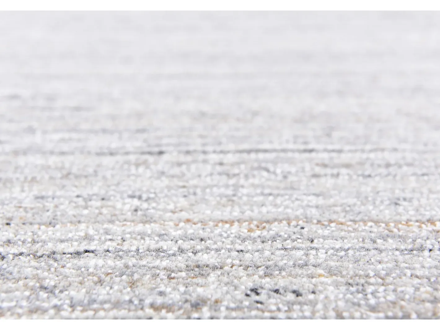 Best Alfombra tejida a mano de lana y viscosa 60x90 cm Sandiego Gris