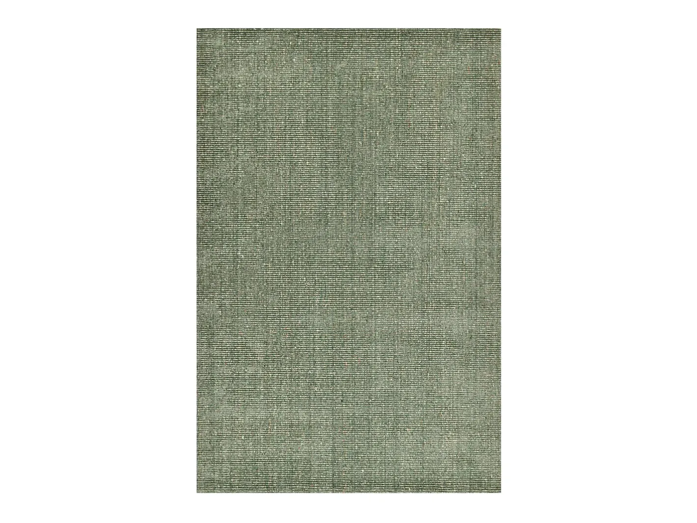 Alfombra De Salón-Alfombra UNI a rayas de viscosa y lana 120x180 cm Venus Verde
