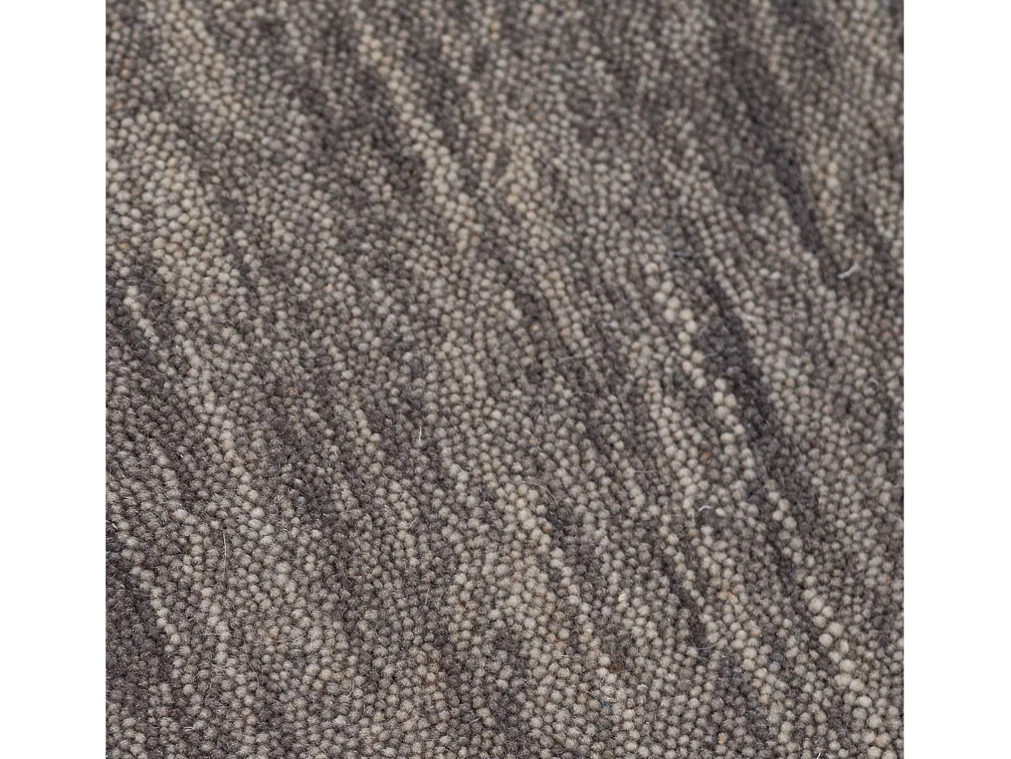 Alfombra De Salón-Alfombra UNI tejida a mano 250x350 cm Holi Gris