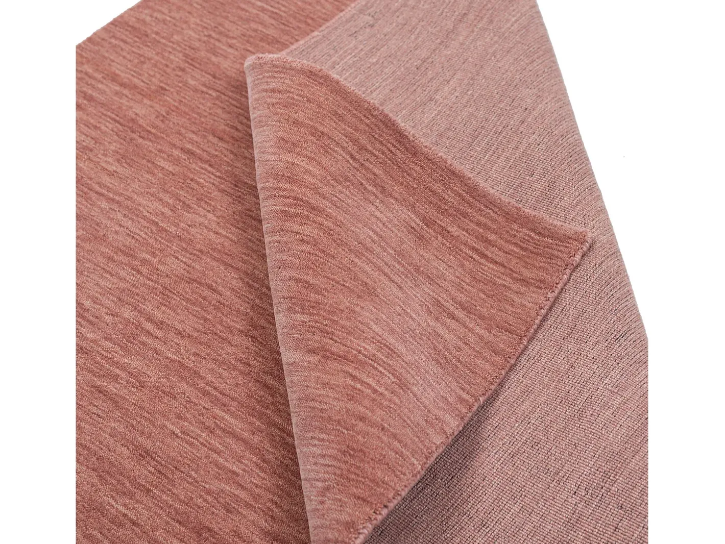 Alfombra De Salón-Alfombra UNI tejida a mano 40x60 cm Holi Rosa