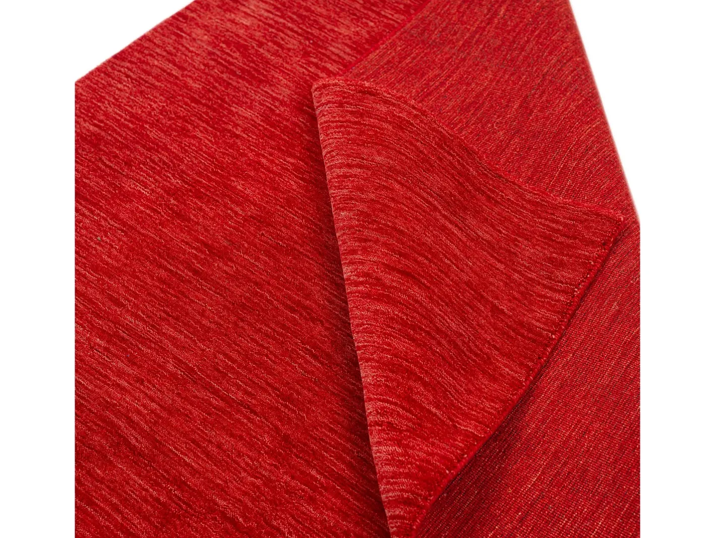Alfombra UNI tejida a mano 140x200 cm Holi Rojo