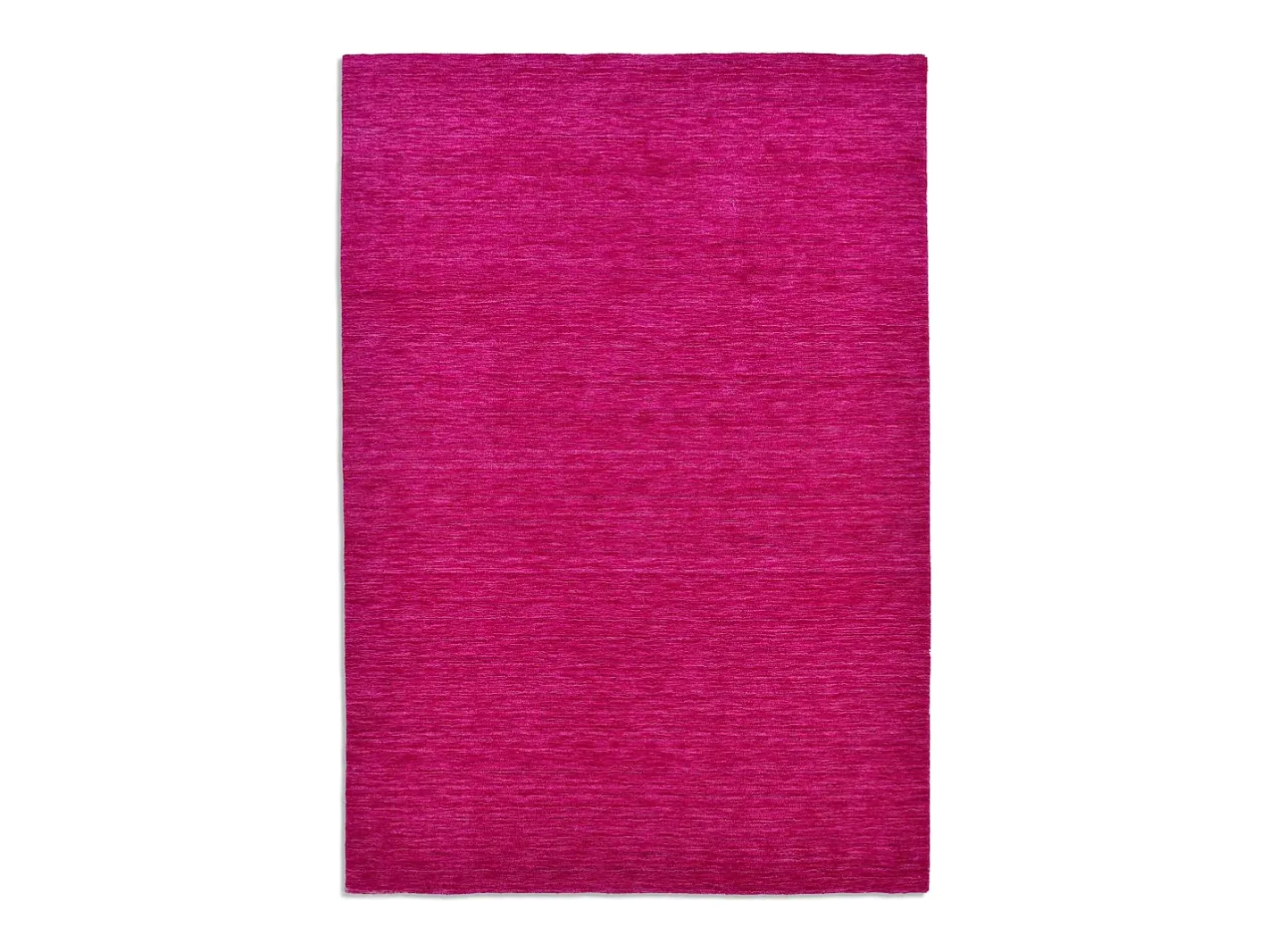 Alfombra UNI tejida a mano 60x90 cm Holi Rosa Hot