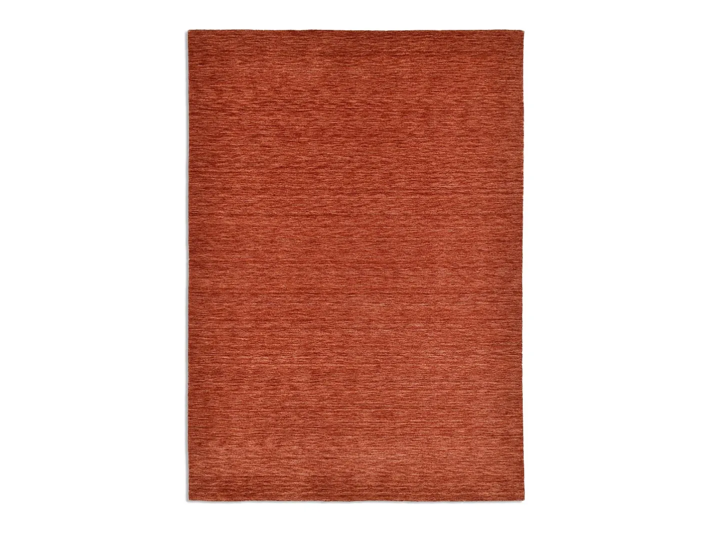 Alfombra De Salón-Alfombra UNI tejida a mano 170x240 cm Holi Terracota