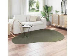 Outlet Alfombra Bosque 160 x 230 cm Poliéster Verde