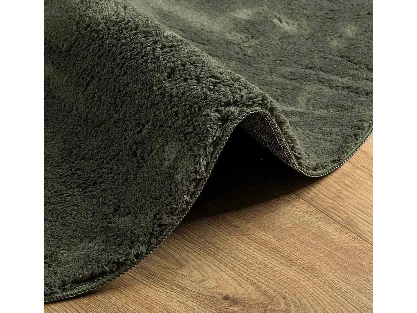 Hot Alfombra Bosque 140 x 200 cm Poliéster Verde