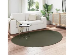 Alfombra De Cocina-Alfombra Bosque 140 x 200 cm Poliéster Verde