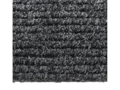 Alfombra De Cocina-Alfombra 100x500 cm Antracita Gris