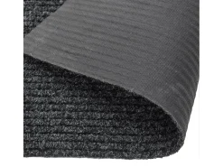 Alfombra De Cocina-Alfombra 100x500 cm Antracita Gris