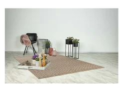 Meublorama Alfombra 230x160 cm, diseño C103A en color natural - Confort y elegancia para su interior. Beige Online