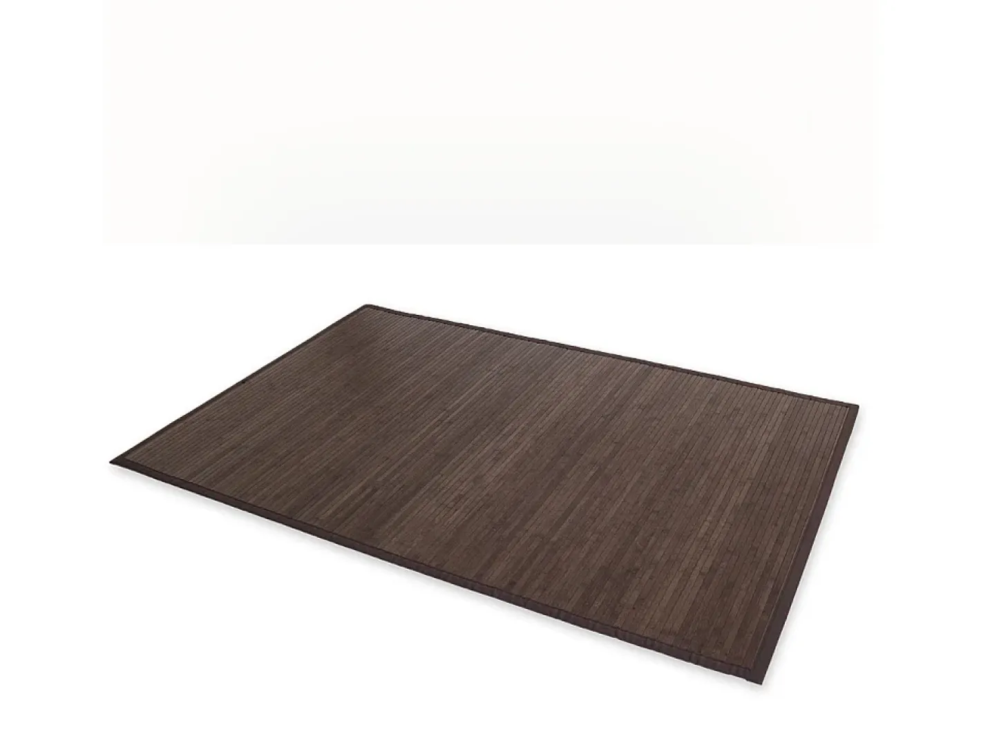Alfombra De Salón-Alfombra 60x200 cm marrón Bambú Marru00f3n