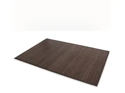 Alfombra 80x300 cm marrón oscuro Marru00f3n chocolate Outlet