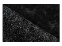 Sale Meublorama Alfombra 150x80, diseño G008R color grafito - Confort y elegancia para su interior. Gris antracita