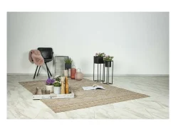 New Meublorama Alfombra 230x160cm, diseño C203A color natural - Confort y elegancia para su interior Beige