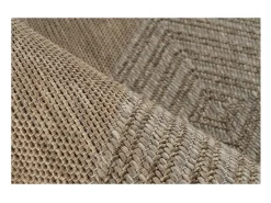 Meublorama Alfombra 150x80cm, diseño C403A color natural - Confort y elegancia para su interior Beige Best