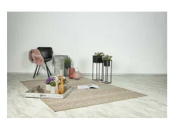 Meublorama Alfombra De Salón|Alfombra Infantil-Alfombra 150x80cm, diseño C303A en color natural - Confort y elegancia para su interior. Beige