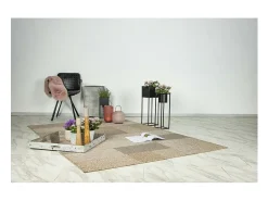 Meublorama Alfombra 150x80cm, diseño C603A en color natural - Confort y elegancia para su interior. Beige