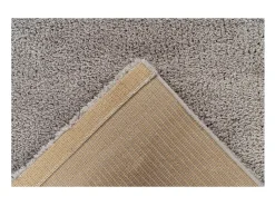 Meublorama Alfombra De Salón|Alfombra Infantil-Alfombra 230x160cm, diseño D005M color plata - Confort y elegancia para su interior. Gris