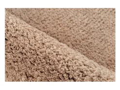 Clearance Meublorama Alfombra 170x120cm, diseño D005M color champán - Confort y elegancia para tu interior Rosa palo