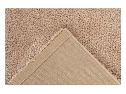 Meublorama Alfombra 150x80cm, diseño D005M color champán - Confort y elegancia para su interior Rosa palo