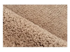Meublorama Alfombra 150x80cm, diseño D005M color champán - Confort y elegancia para su interior Rosa palo