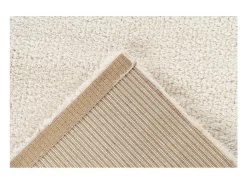 Meublorama Alfombra De Salón|Alfombra Infantil-Alfombra 230x160cm, diseño D005M en color - Confort y elegancia para su interior. Marfil