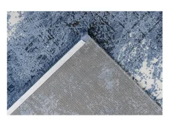 Meublorama Alfombra De Salón|Alfombra Infantil-Alfombra 230x160cm, diseño E409E en color - Confort y elegancia para su interior Azul