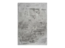 New Meublorama Alfombra 230x160cm, diseño E005N color plata - Confort y elegancia para su interior Plateado