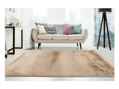 Meublorama Alfombra 170x120cm, diseño E009Y color - Confort y elegancia para su interior Beige Sale