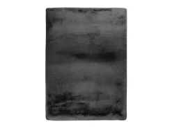 Best Meublorama Alfombra 170x120cm, diseño E009Y color grafito - Confort y elegancia para su interior. Gris antracita
