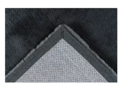 Online Meublorama Alfombra 150x80cm, diseño H008N color grafito - Confort y elegancia para su interior. Gris antracita