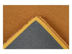 Meublorama Alfombra 230x160cm, diseño H008N en tono ámbar - Confort y elegancia para su interior. Amarillo Outlet
