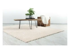 New Meublorama Alfombra 290x200cm, diseño H008Y color - Confort y elegancia para su interior. Marfil