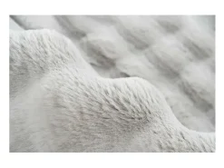 Meublorama Alfombra 290x200cm, diseño H008Y color plata - Confort y elegancia para su interior. Gris New