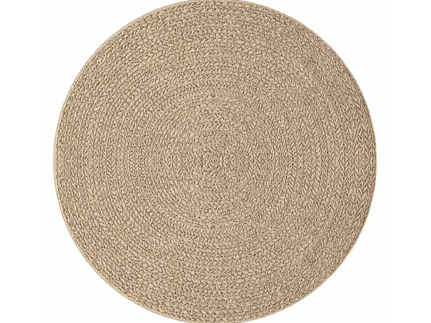 Discount Alfombra ZIZUR apariencia de yute interior y exterior 160 cm ES20165 Marru00f3n
