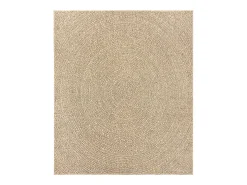 Clicnbuy Alfombra De Exterior-Alfombra ZIZUR apariencia de yute interior exterior 240x340 cm Marru00f3n